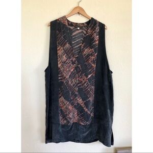 Melinda Phillips Lagenlook Rayon Tunic Vest Jacket